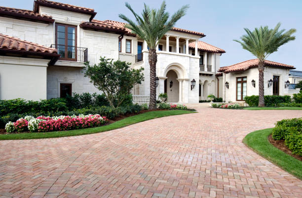 Permeable Paver Driveway in Brice Prairie, WI